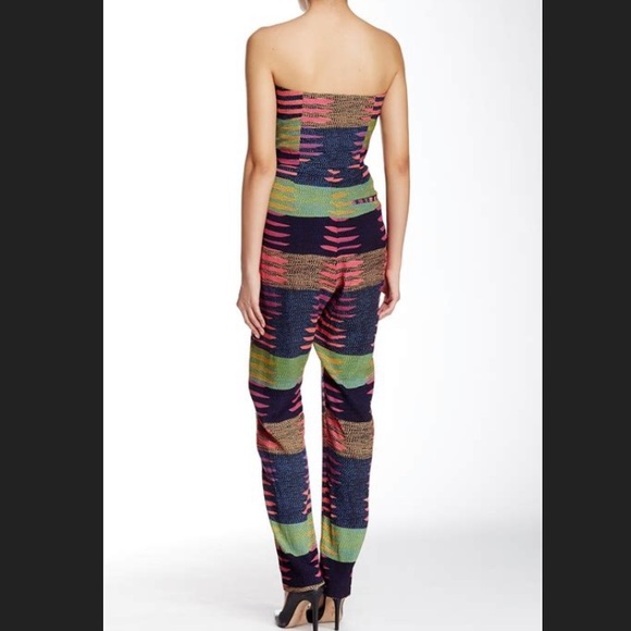 Mara Hoffman swim strapless jumpsuit, size 4 - Picture 2 of 5